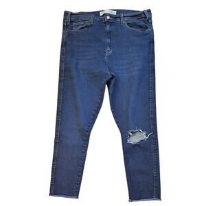Levi's Signature Womens Size 16  Jeans HERITAGE High Rise Skinny Distressed